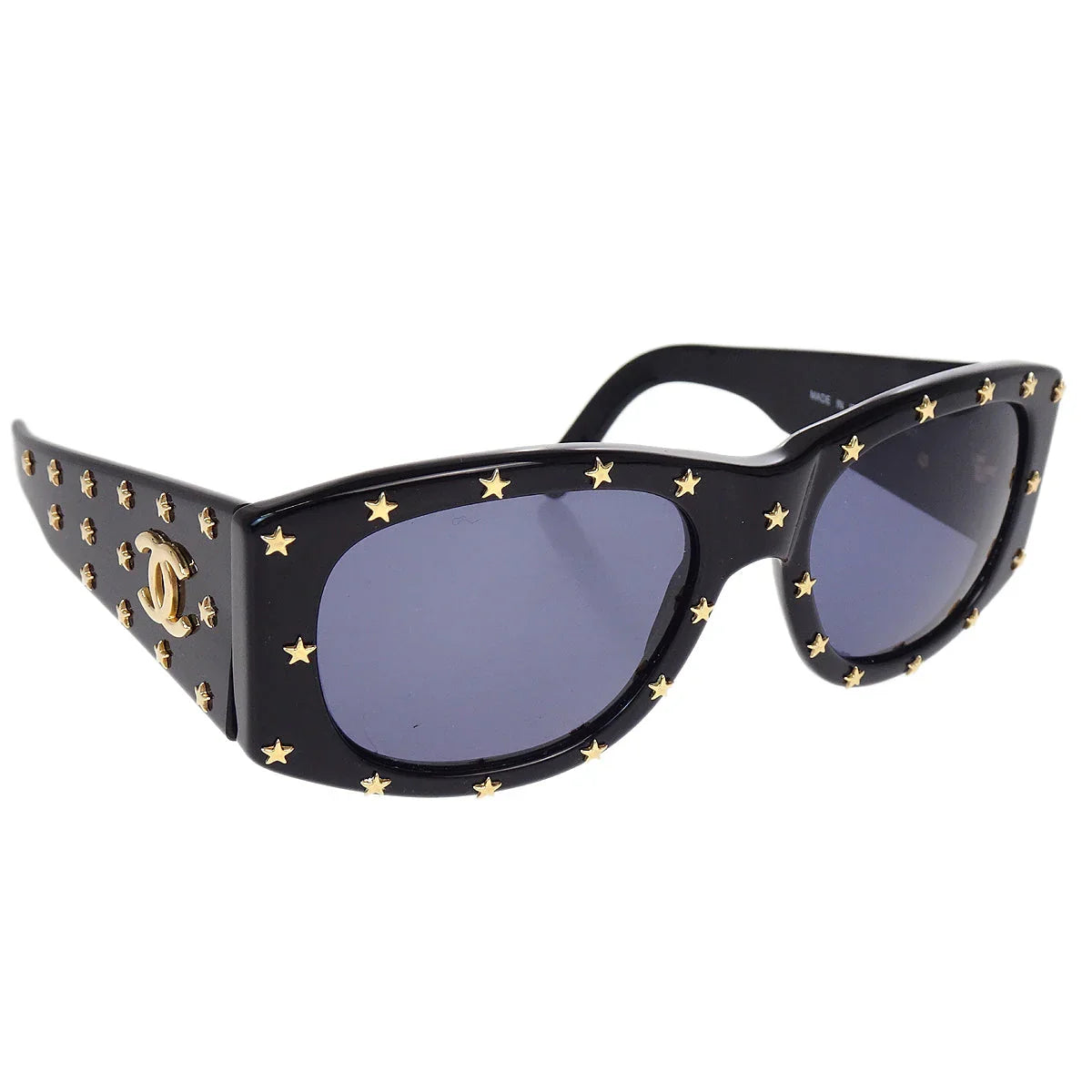 Chanel Sunglasses Eyewear Black Small Good