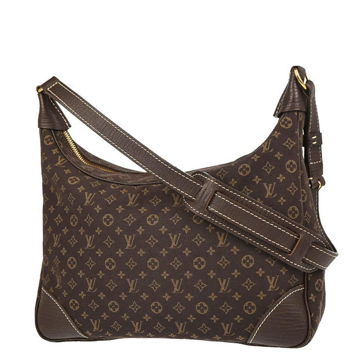 Louis Vuitton 2006 Monogram Mini Lin Boulogne Shoulder Bag M95225