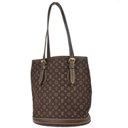Louis Vuitton 2006 Monogram Mini Lin Bucket PM Tote Bag M95226