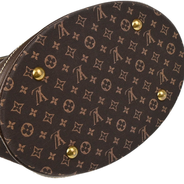 Louis Vuitton 2006 Monogram Mini Lin Bucket PM Tote Bag M95226