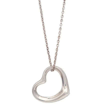 Tiffany & Co. Heart Pendant Necklace Ag925 Silver