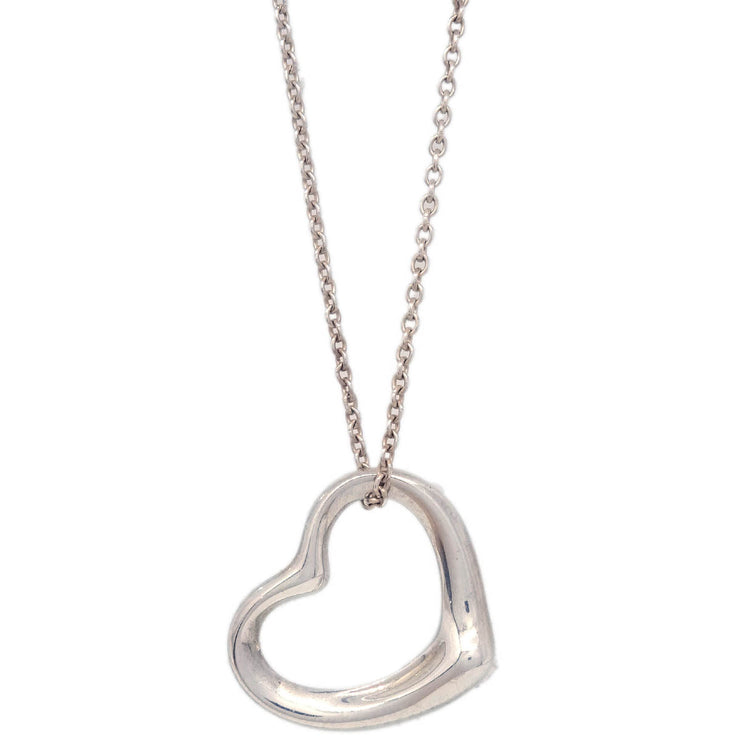Tiffany & Co. Heart Pendant Necklace Ag925 Silver