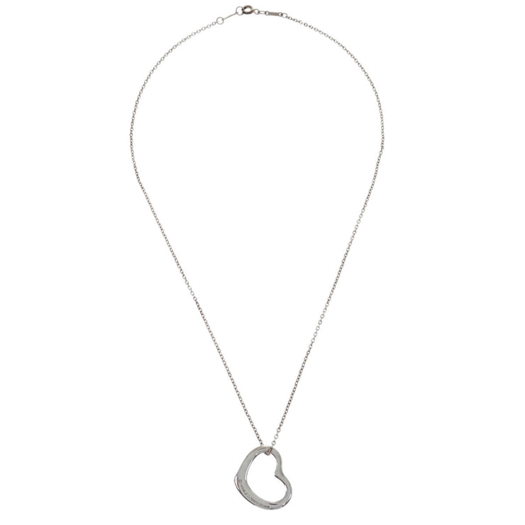 Tiffany & Co. Heart Pendant Necklace Ag925 Silver