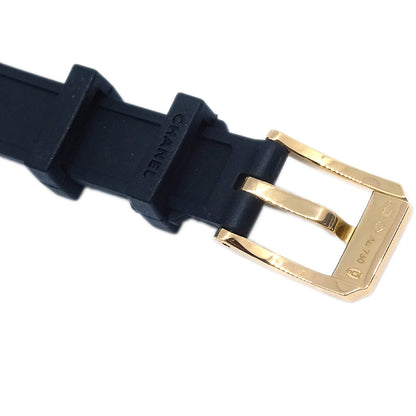 Chanel Premiere H6125 Quartz Watch Black 18KYG