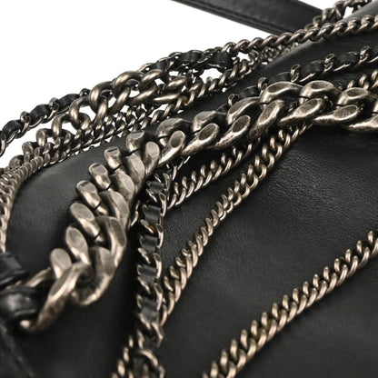 Boy Reverso Chanel 2013-2014 Black Lambskin New-Medium Shoulder Bag