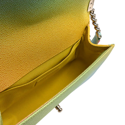 Boy Chanel 2017 Pastel Rainbow Calfskin Medium Shoulder Bag