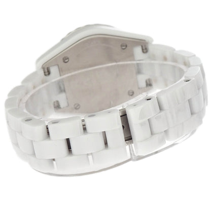 Chanel J12 29mm Quartz Watch Ceramic SS Diamond Shell
