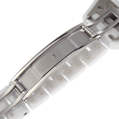 Chanel J12 29mm Quartz Watch Ceramic SS Diamond Shell