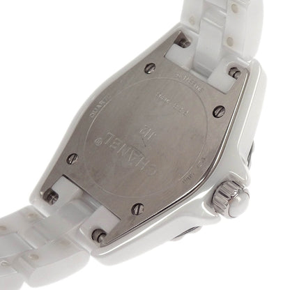 Chanel J12 29mm Quartz Watch Ceramic SS Diamond Shell