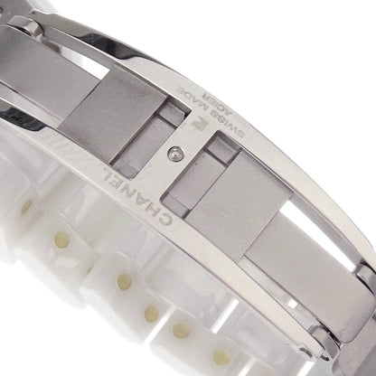 Chanel Ref.H2570 J12 34mm Quartz Watch Ceramic SS Diamond