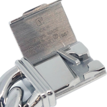 Chanel Premiere H1064 Quartz Watch Silver SS Shell #M