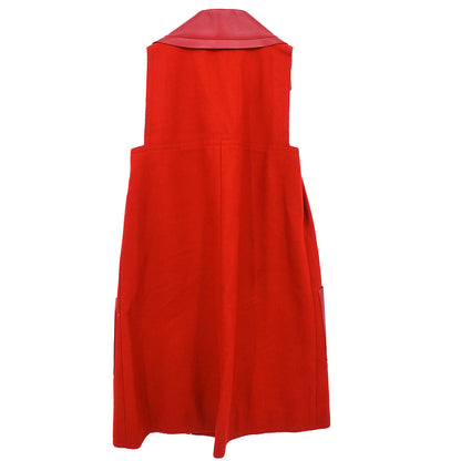 Fendi Sleeveless Jacket Red #42