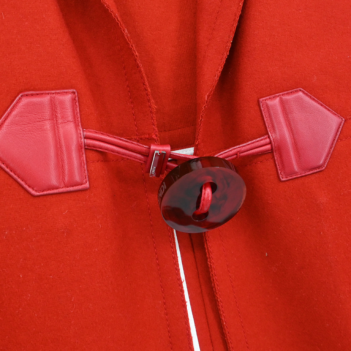 Fendi Sleeveless Jacket Red #42