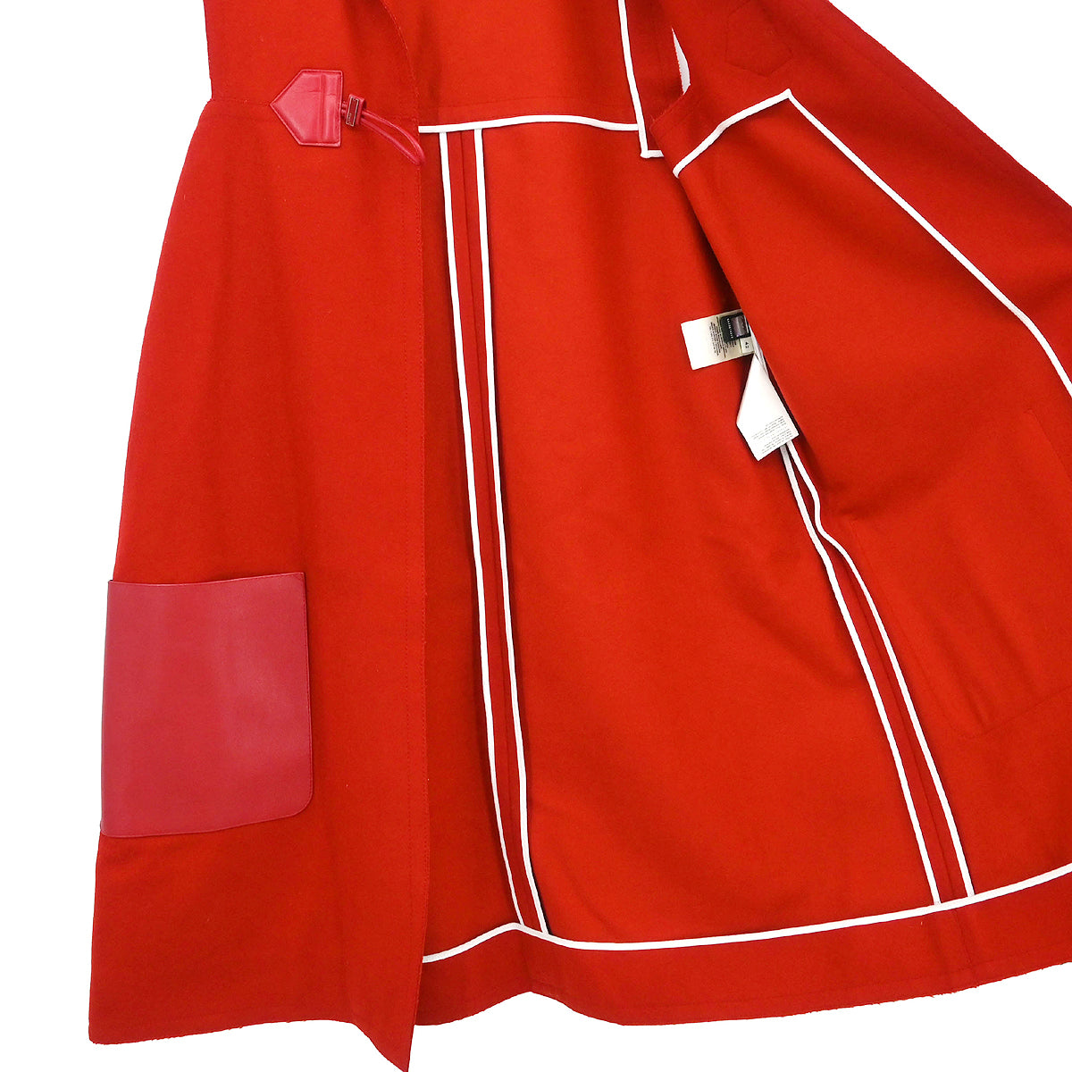 Fendi Sleeveless Jacket Red #42