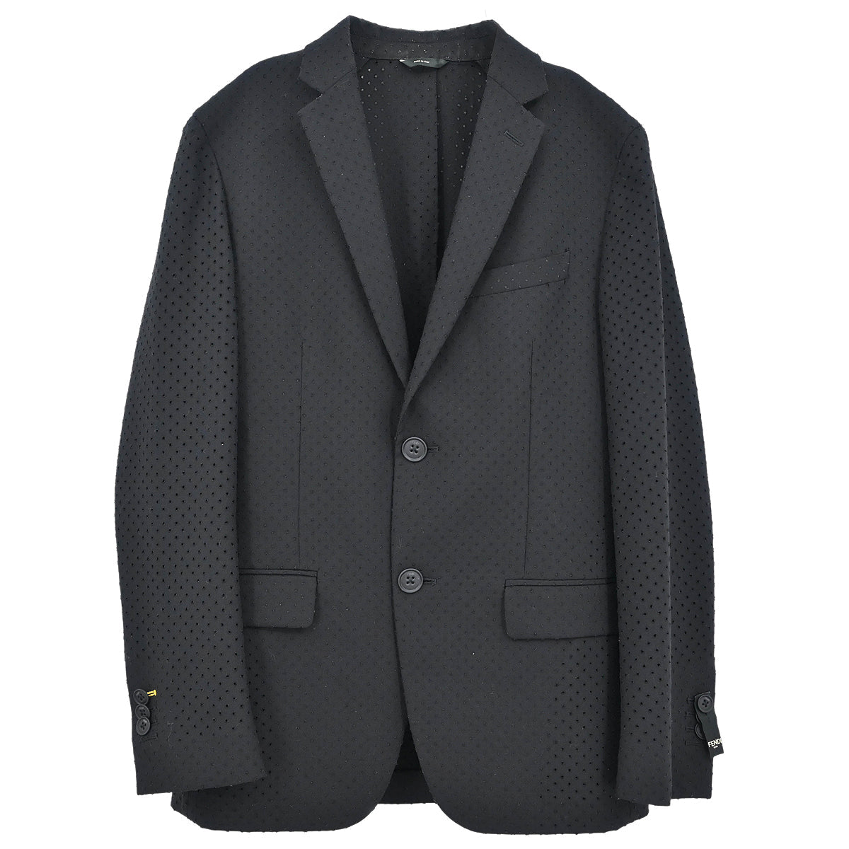 Fendi Long Sleeve Jacket Black #44