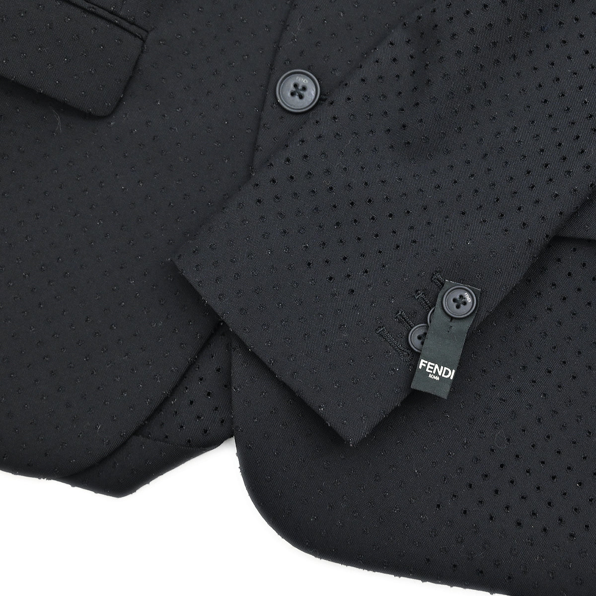 Fendi Long Sleeve Jacket Black #44