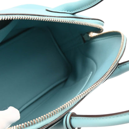 Hermes 2015 Blue Atoll Swift Bolide Secret Handbag