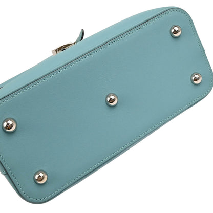 Hermes 2015 Blue Atoll Swift Bolide Secret Handbag