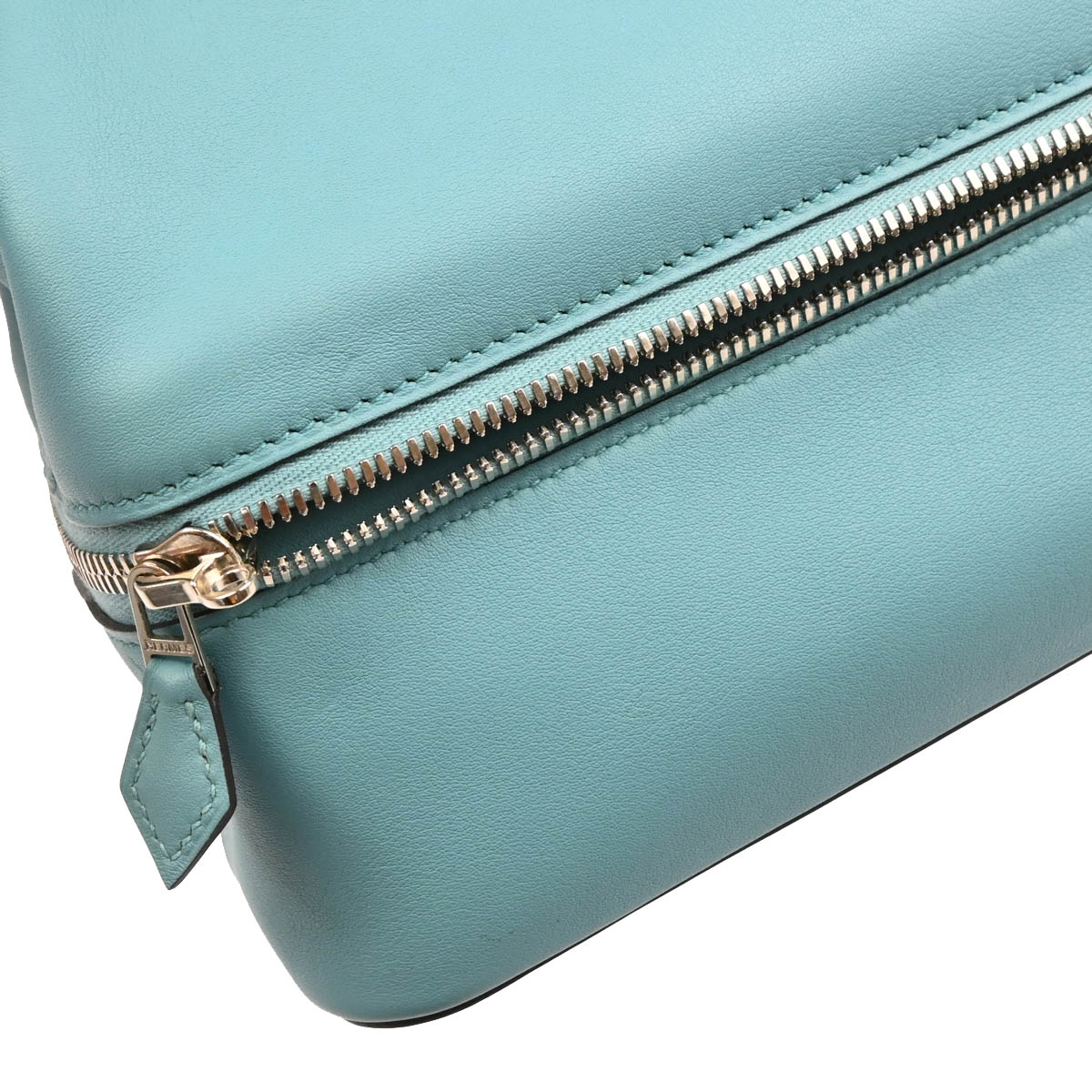 Hermes 2015 Blue Atoll Swift Bolide Secret Handbag