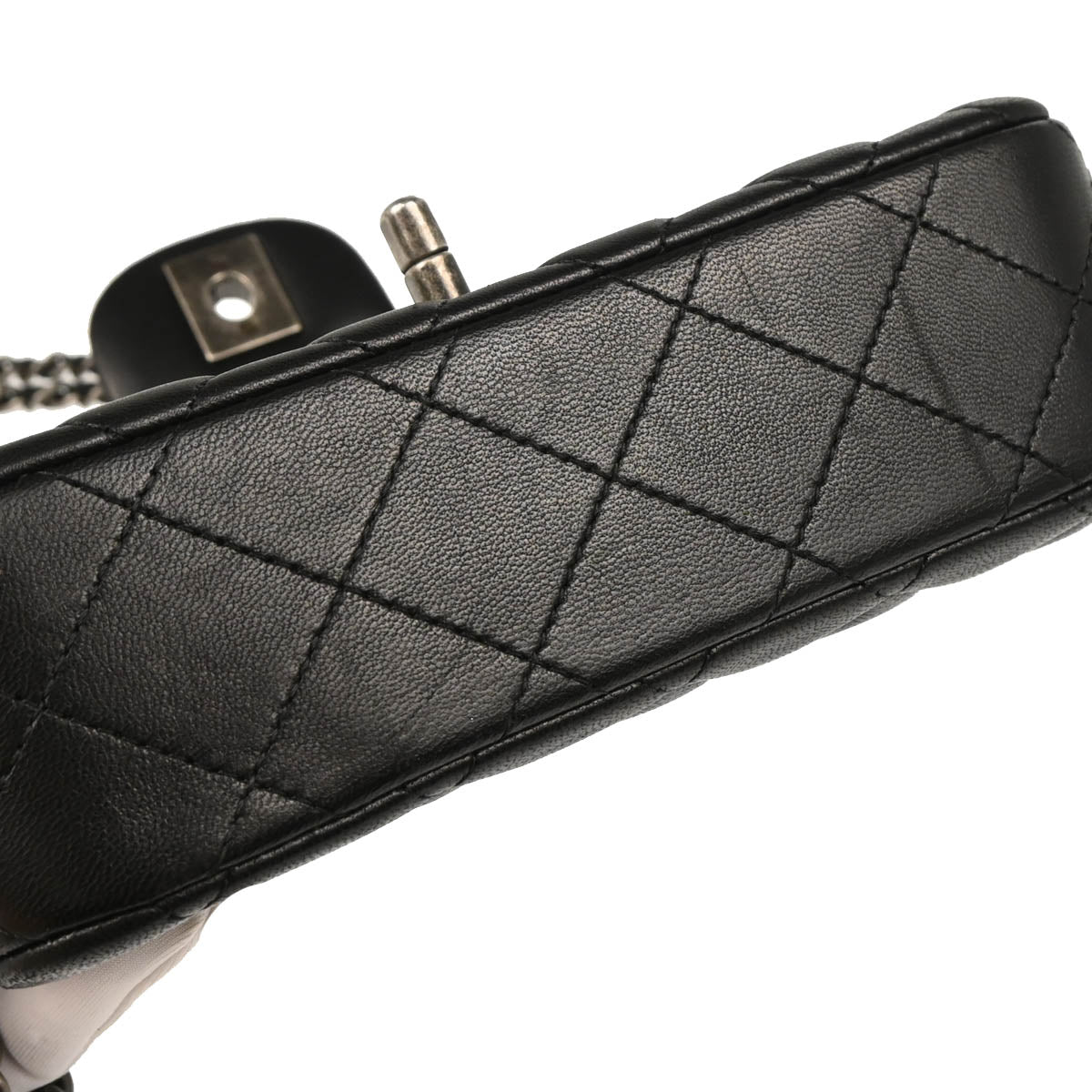 Chanel 2014 Black Lambskin Shoulder Bag