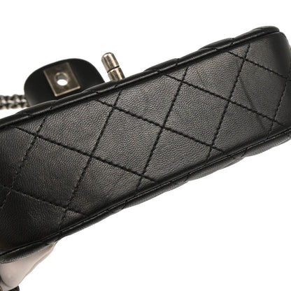 Chanel 2014 Black Lambskin Shoulder Bag