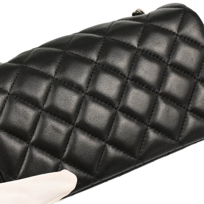 Chanel 2014 Black Lambskin Shoulder Bag