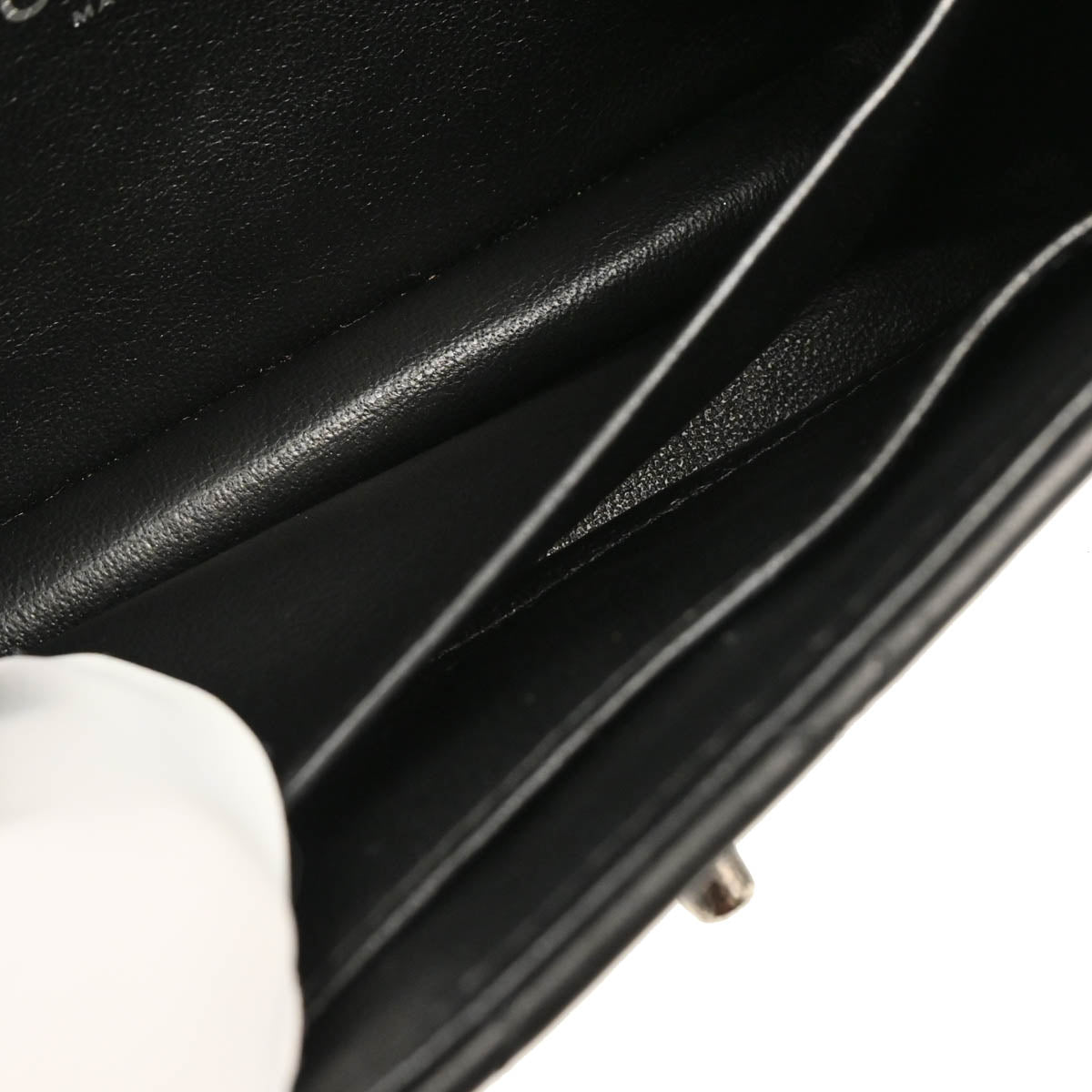 Chanel 2014 Black Lambskin Shoulder Bag