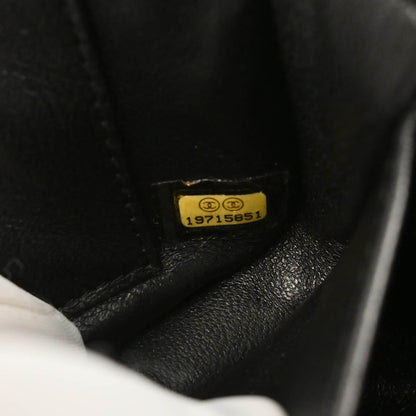 Chanel 2014 Black Lambskin Shoulder Bag