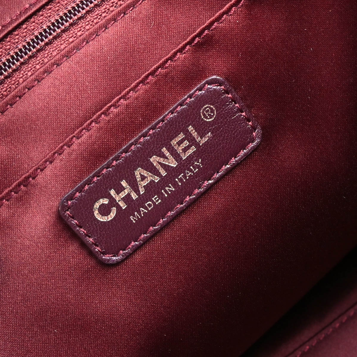 Chanel 2015-2016 Brown Caviar Executive Cerf Tote Bag 2way