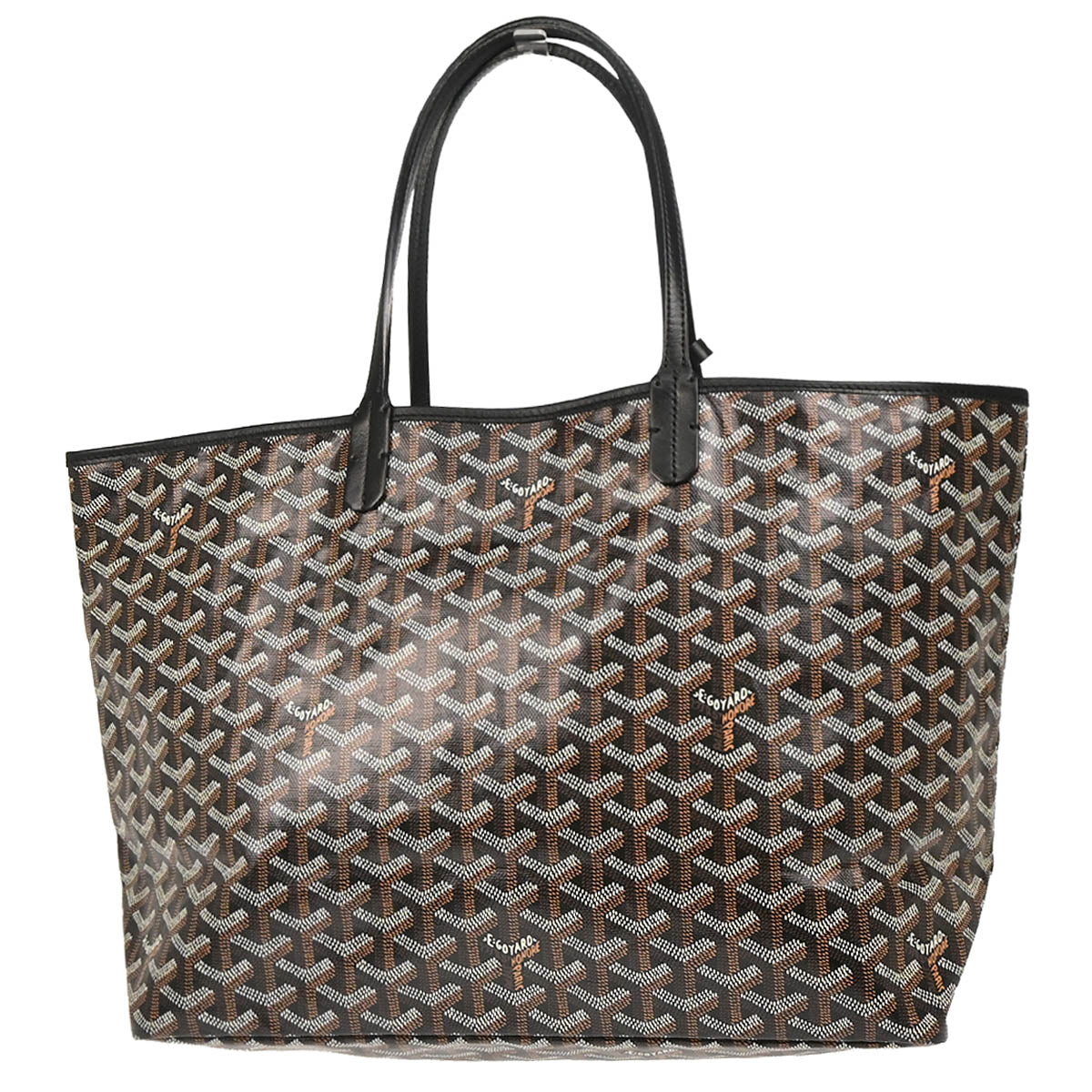 Goyard 2014 Black Saint Louis PM Tote Bag