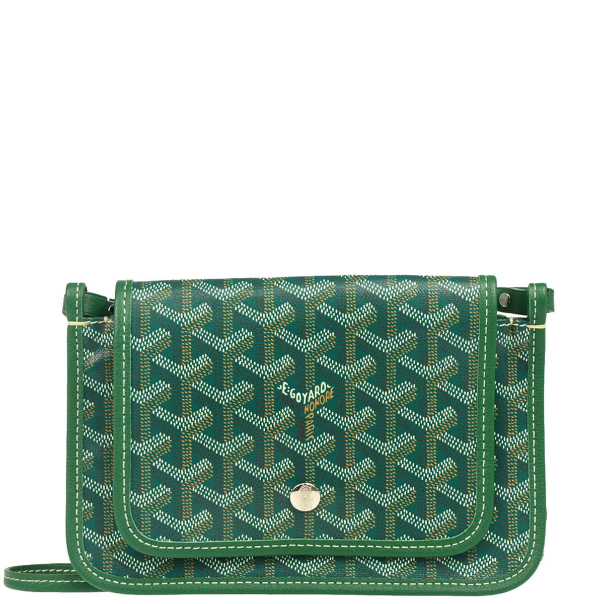 Goyard 2018 Green Plumet Shoulder Bag Pochette Wallet