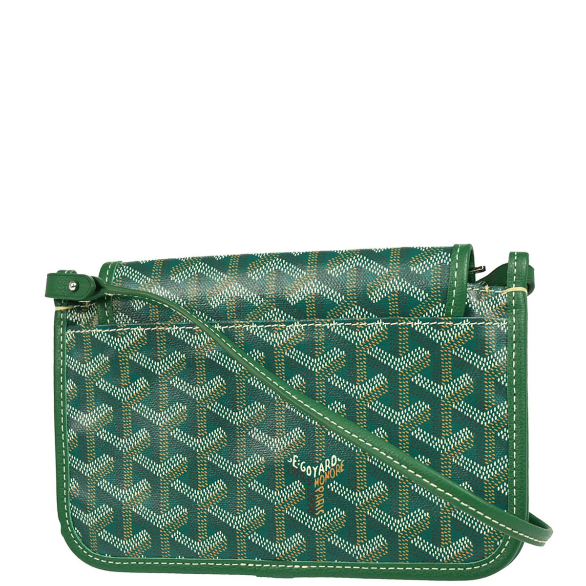 Goyard 2018 Green Plumet Shoulder Bag Pochette Wallet