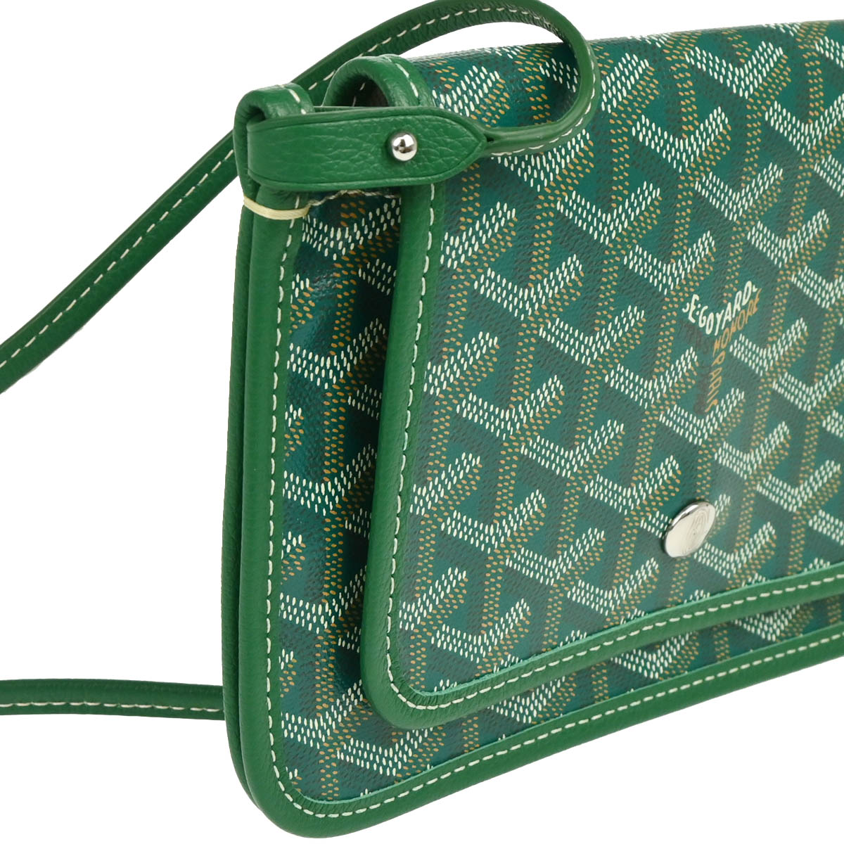 Goyard 2018 Green Plumet Shoulder Bag Pochette Wallet
