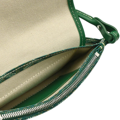 Goyard 2018 Green Plumet Shoulder Bag Pochette Wallet