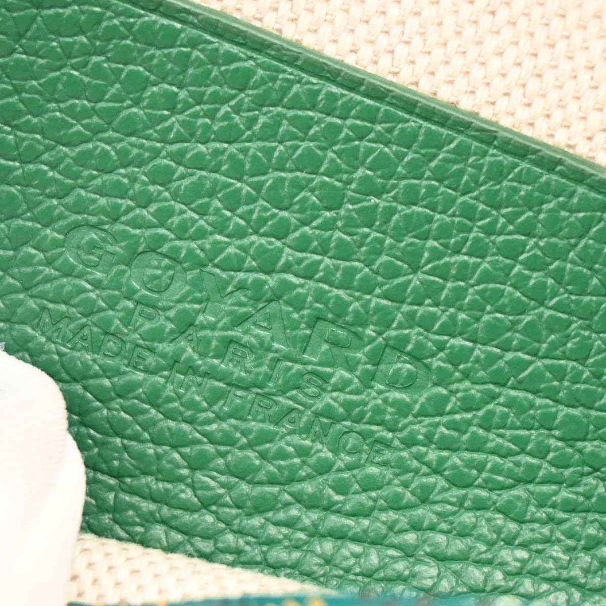 Goyard 2018 Green Plumet Shoulder Bag Pochette Wallet