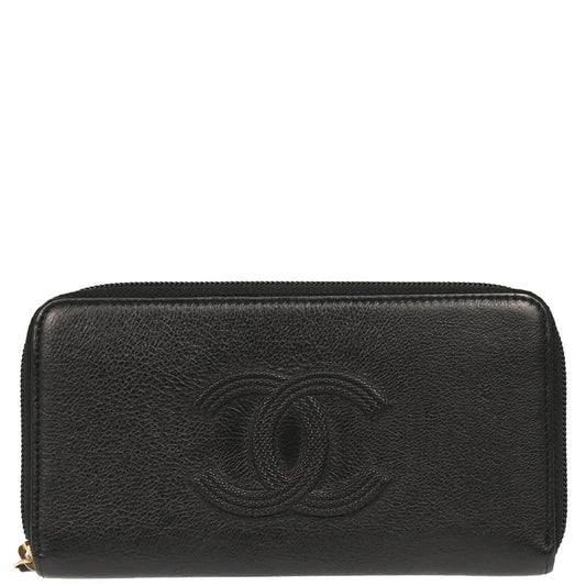 Chanel 2018-2019 Black Calfskin Wallet