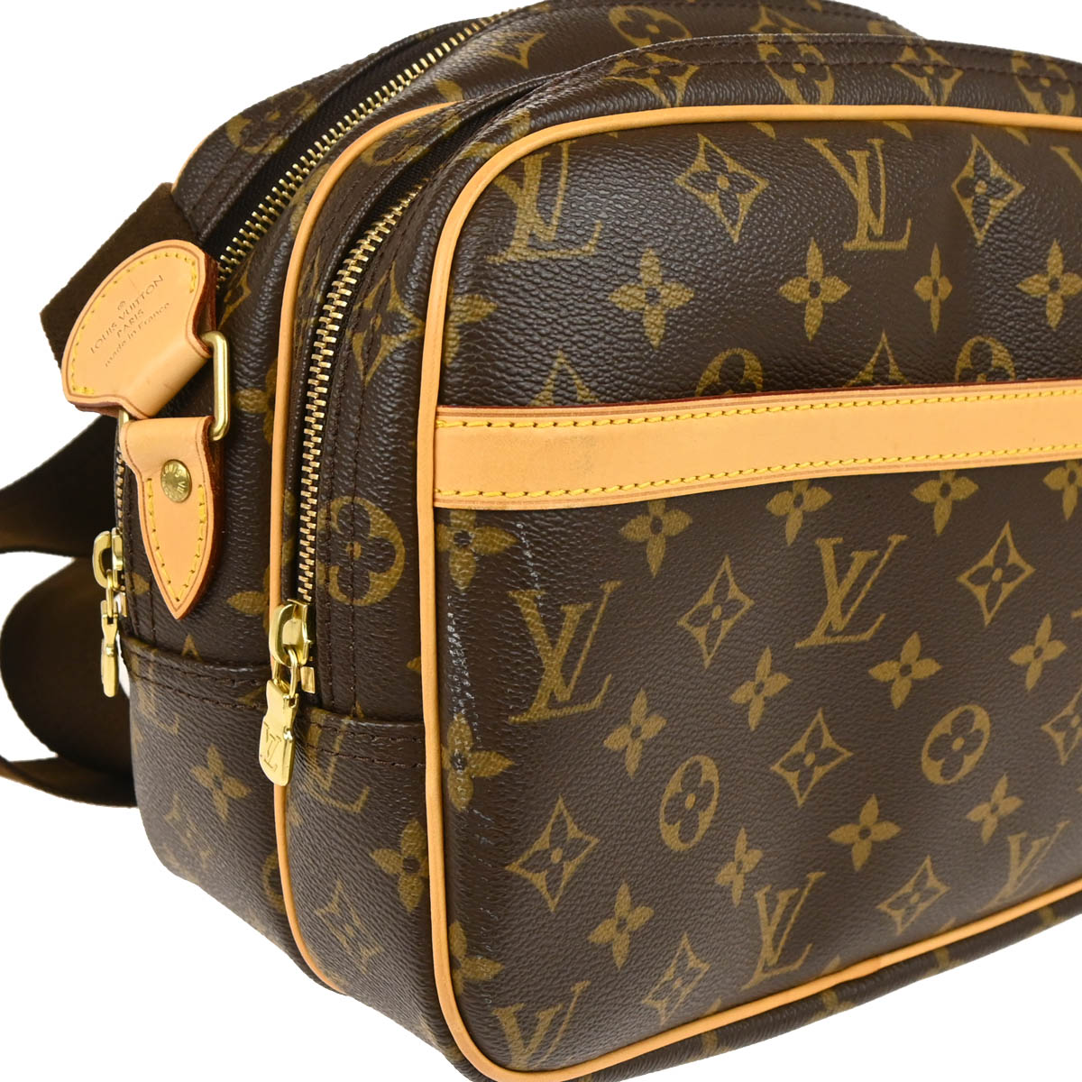 Louis Vuitton 2010 Monogram Reporter PM Shoulder Bag M45254