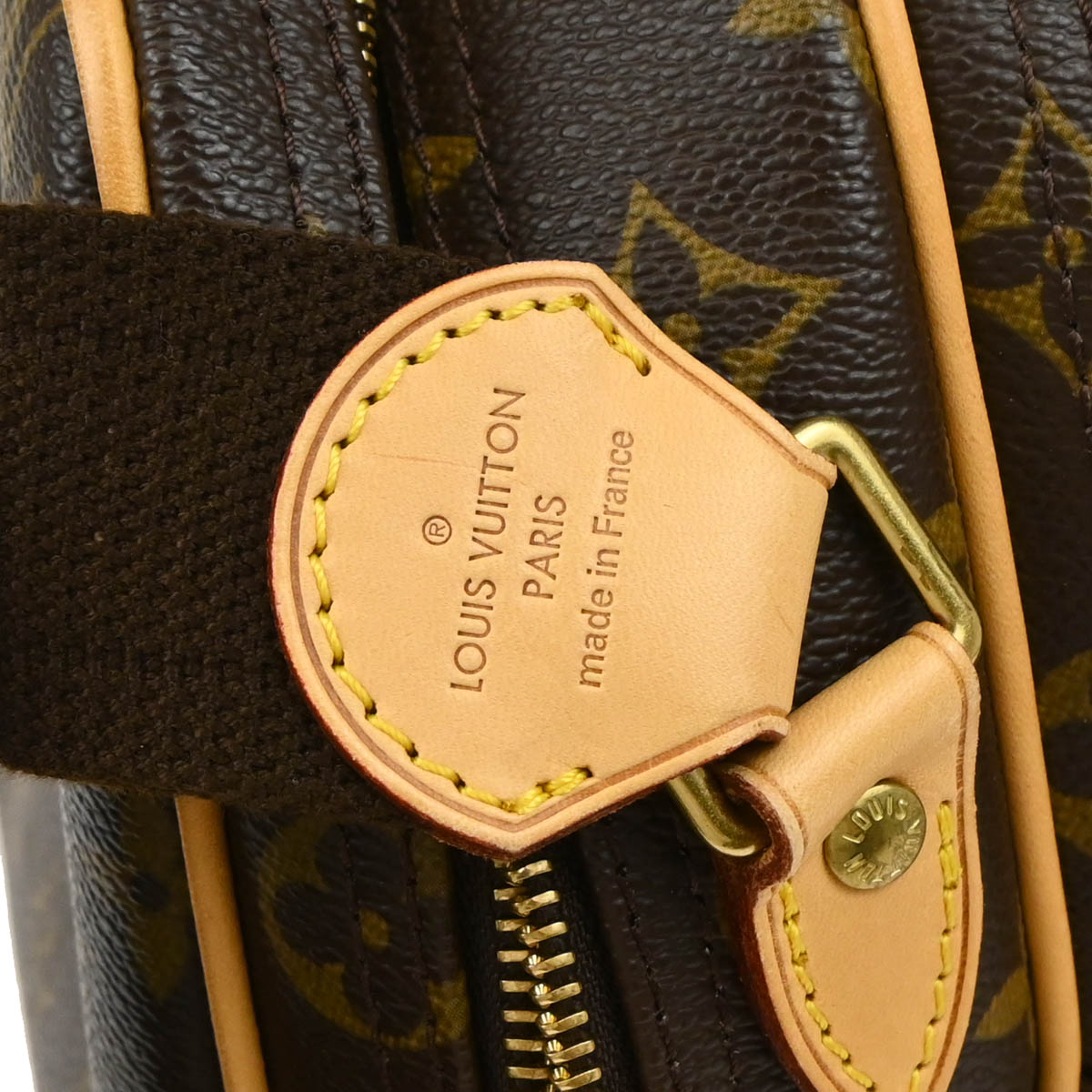 Louis Vuitton 2010 Monogram Reporter PM Shoulder Bag M45254