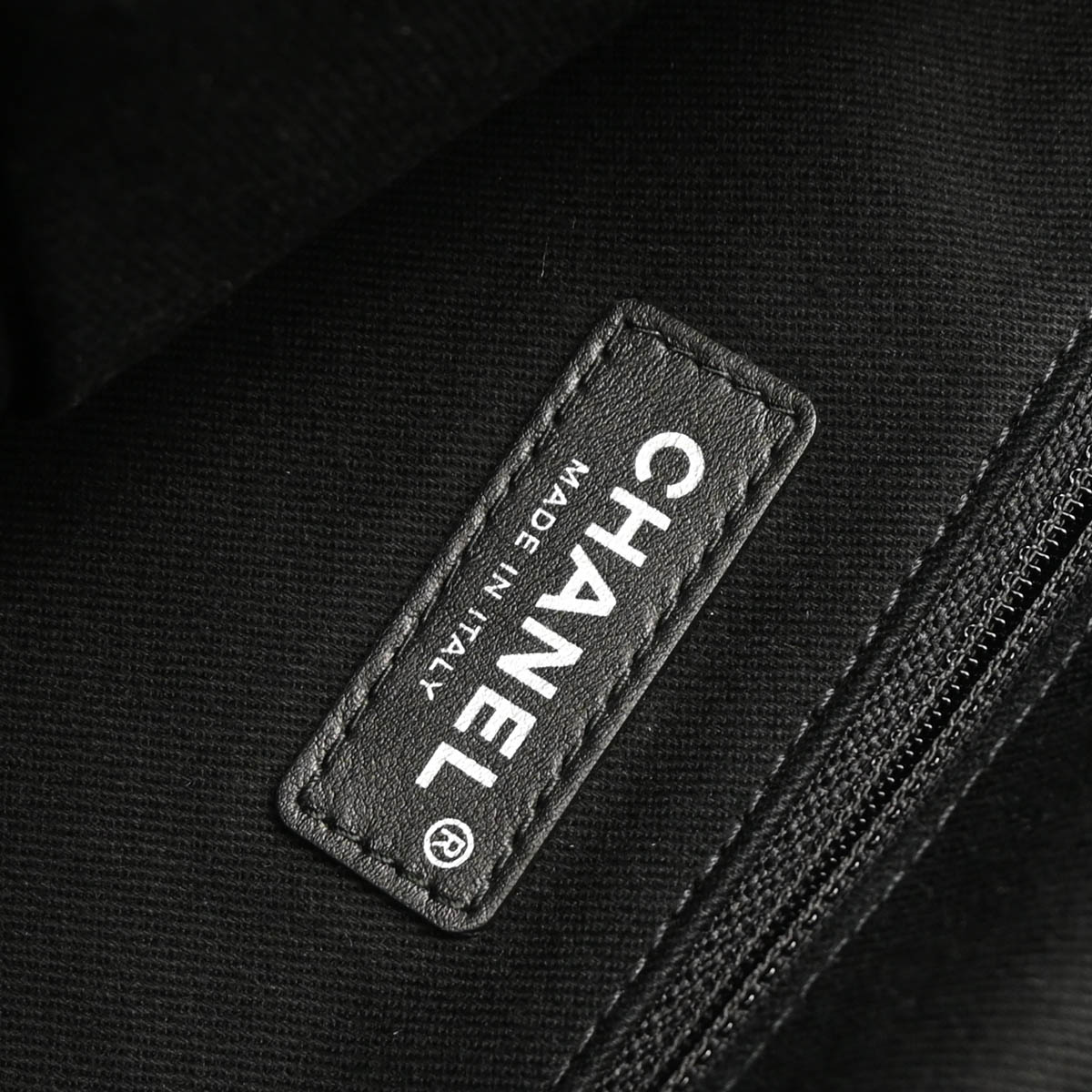 Chanel 2018 Black Cotton 2way Tote Shoulder Handbag