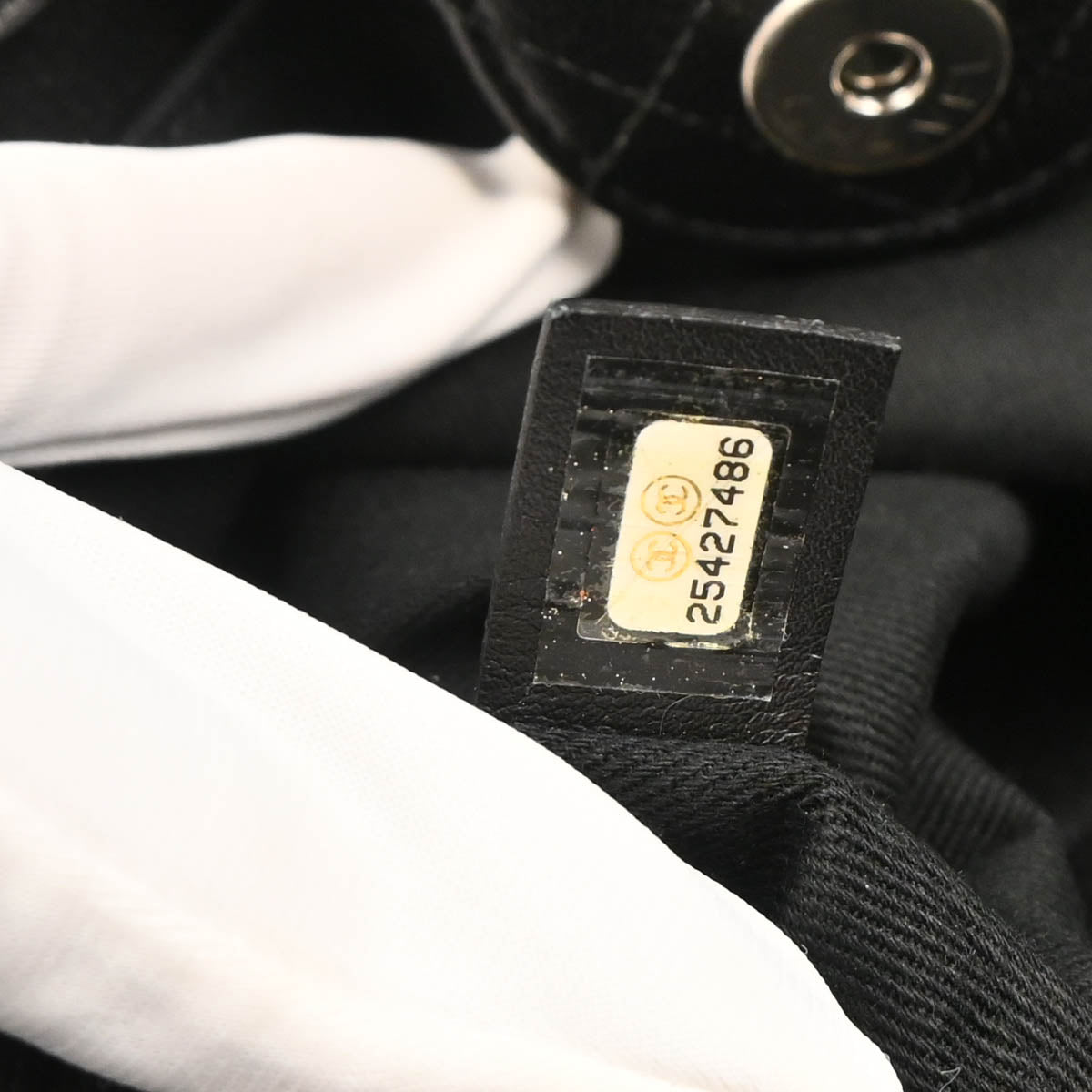 Chanel 2018 Black Cotton 2way Tote Shoulder Handbag