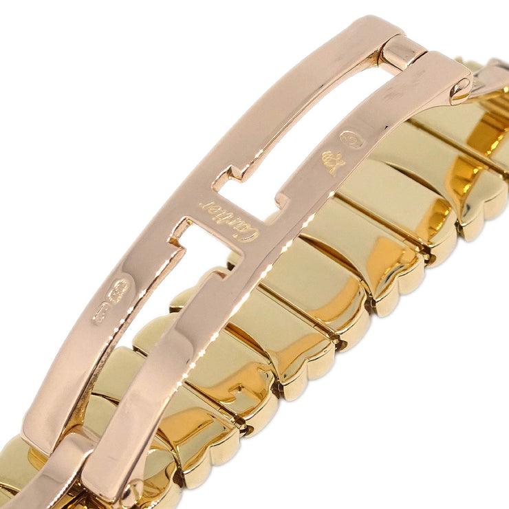 Cartier Mini Baignoire Ref.1960 Quartz Watch 18KYG Diamond Sapphire Ruby