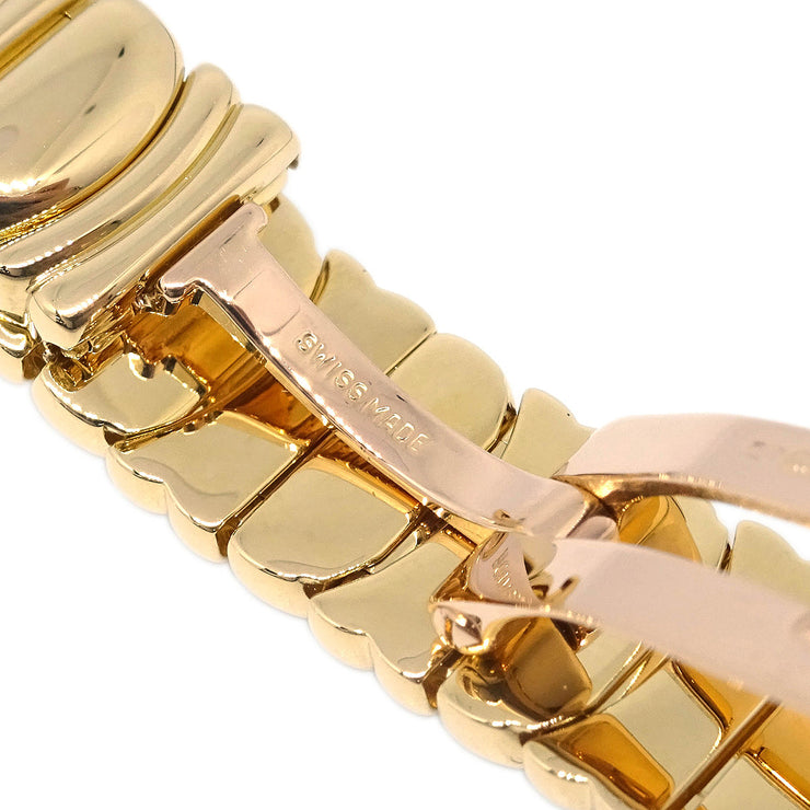 Cartier Mini Baignoire Ref.1960 Quartz Watch 18KYG Diamond Sapphire Ruby