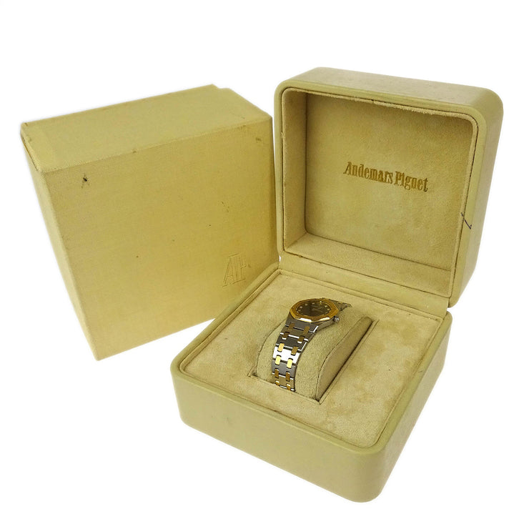 Audemars Piguet Royal Oak Quartz Watch 18KYG SS Diamond