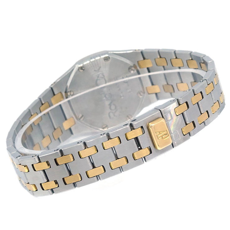 Audemars Piguet Royal Oak Quartz Watch 18KYG SS Diamond