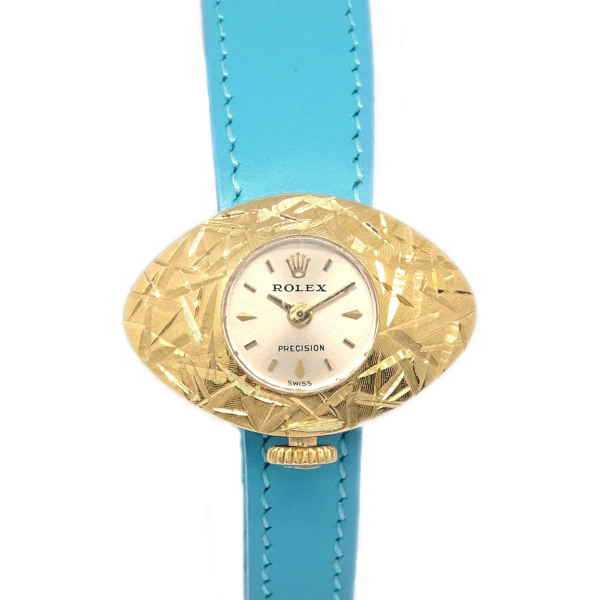 Rolex Chameleon Almond Precision Ref.2003 Manual-winding Watch 18KYG