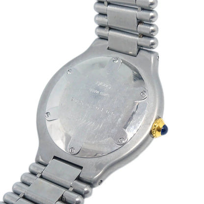 Cartier Must 21 Quartz Watch SS 18KYG