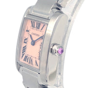 Cartier Tank Francaise SM Ref.3217 Quartz Watch SS Shell