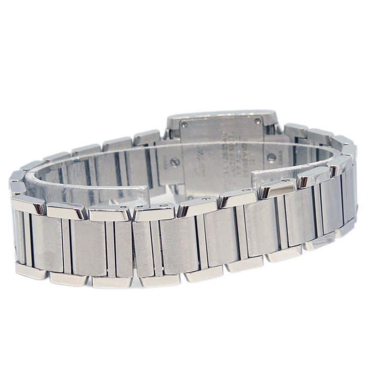 Cartier Tank Francaise SM Ref.3217 Quartz Watch SS Shell