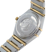 Omega Constellation Quartz Watch 18KYG SS Diamond Shell