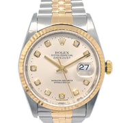 Rolex Oyster Perpetual Datejust Ref.16233 34mm Self-winding Watch 18KYG